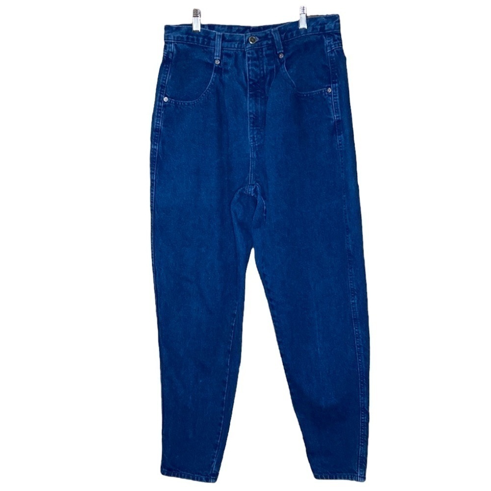 Brittania | Vintage High Rise Mom Jeans Tapered Legs